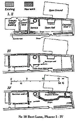 Plan of building
