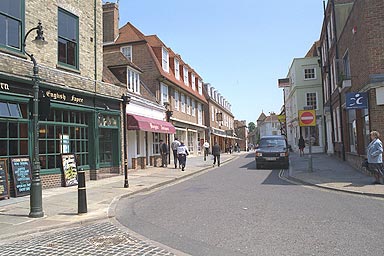 Corner of Canterbury Lane