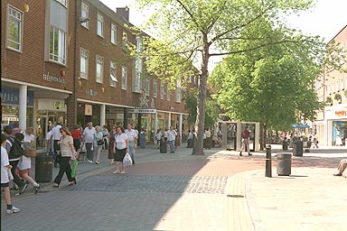 Shops in St. Georges Street